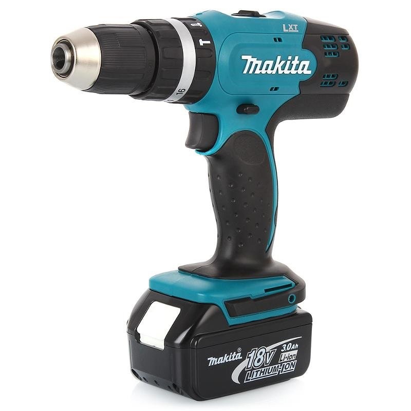 Аккумуляторная ударная дрель-шуруповерт Makita DHP453RFE