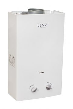 Газовый проточный водонагреватель LENZ TECHNIC 10L WHITE